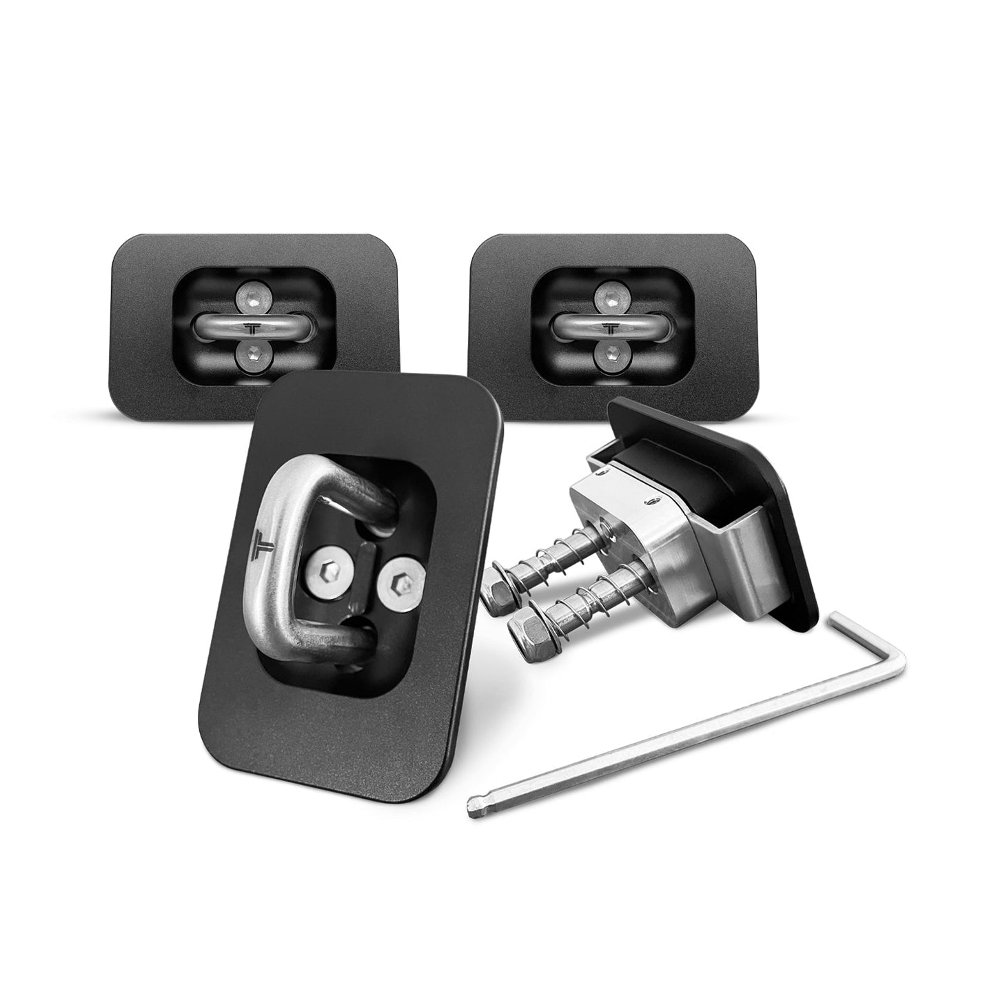 2014-2026 Chevrolet Silverado 3500 HD Ultra-Premium Retractable Truck Bed Tie Down Anchors