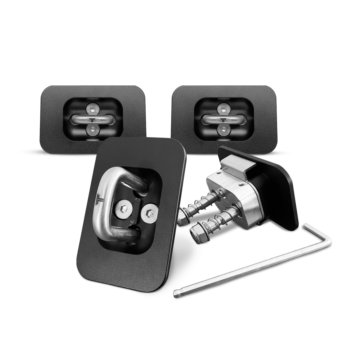 2001-2013 Chevrolet Silverado 3500HD Ultra-Premium Retractable Truck Bed Tie Down Anchors
