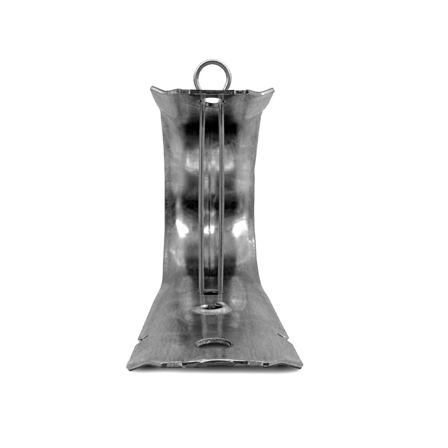 100-Pack 2-inch Wall Mount Galvanized Steel Cable J-Hooks with Retainer Clip