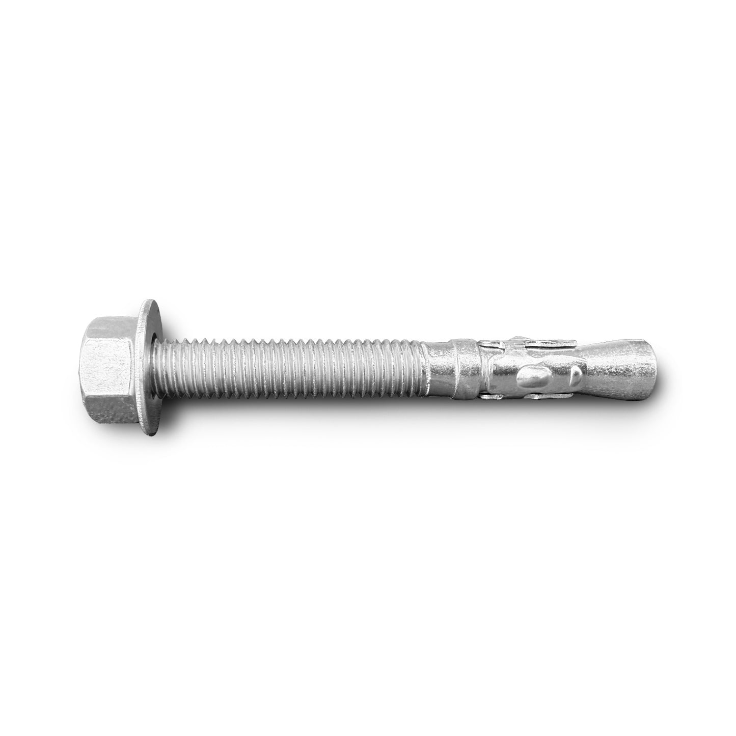 25-Pack 1/2 X 4-1/2-Inch Zinc Wedge Concrete Anchor Bolts
