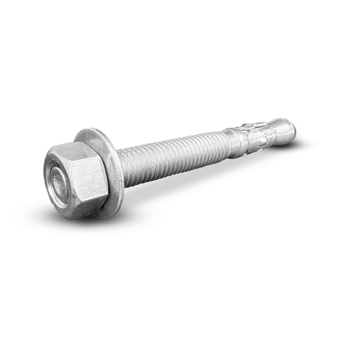 25-Pack 1/2 X 4-1/2-Inch Zinc Wedge Concrete Anchor Bolts