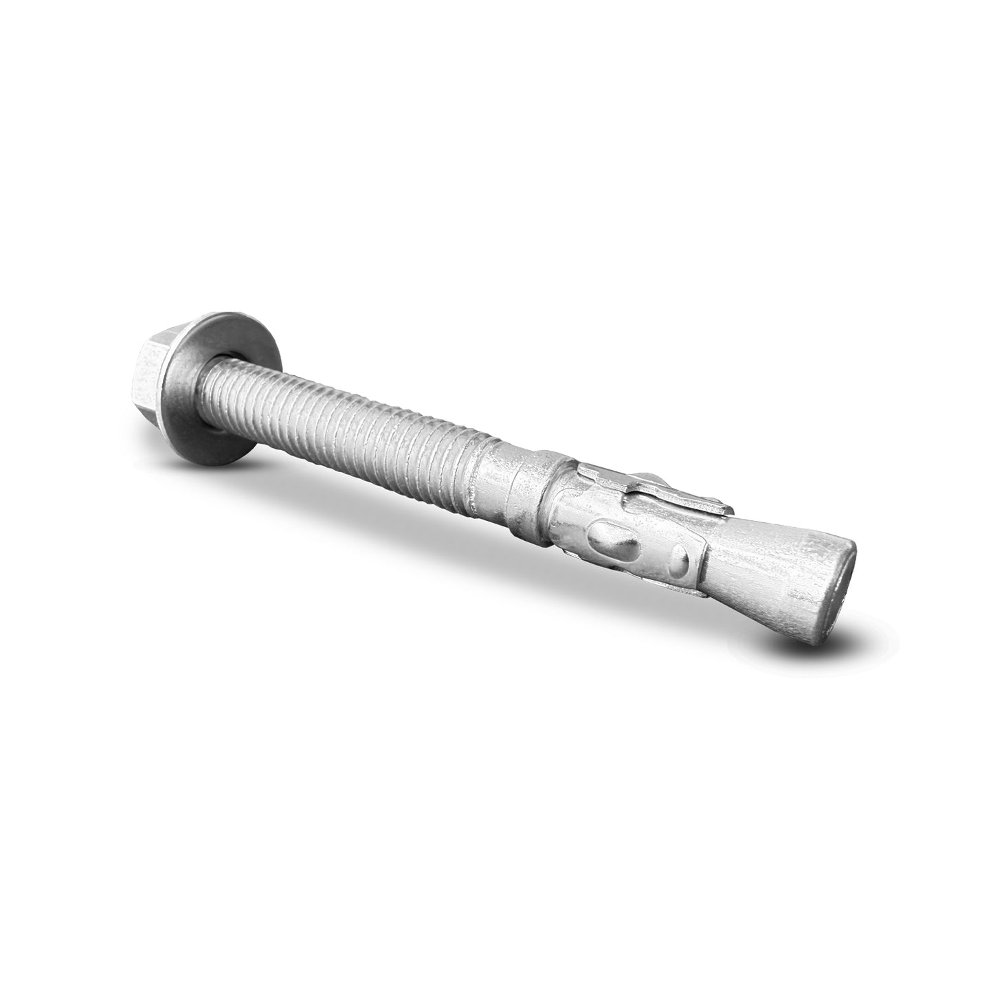 25-Pack 1/2 X 4-1/2-Inch Zinc Wedge Concrete Anchor Bolts
