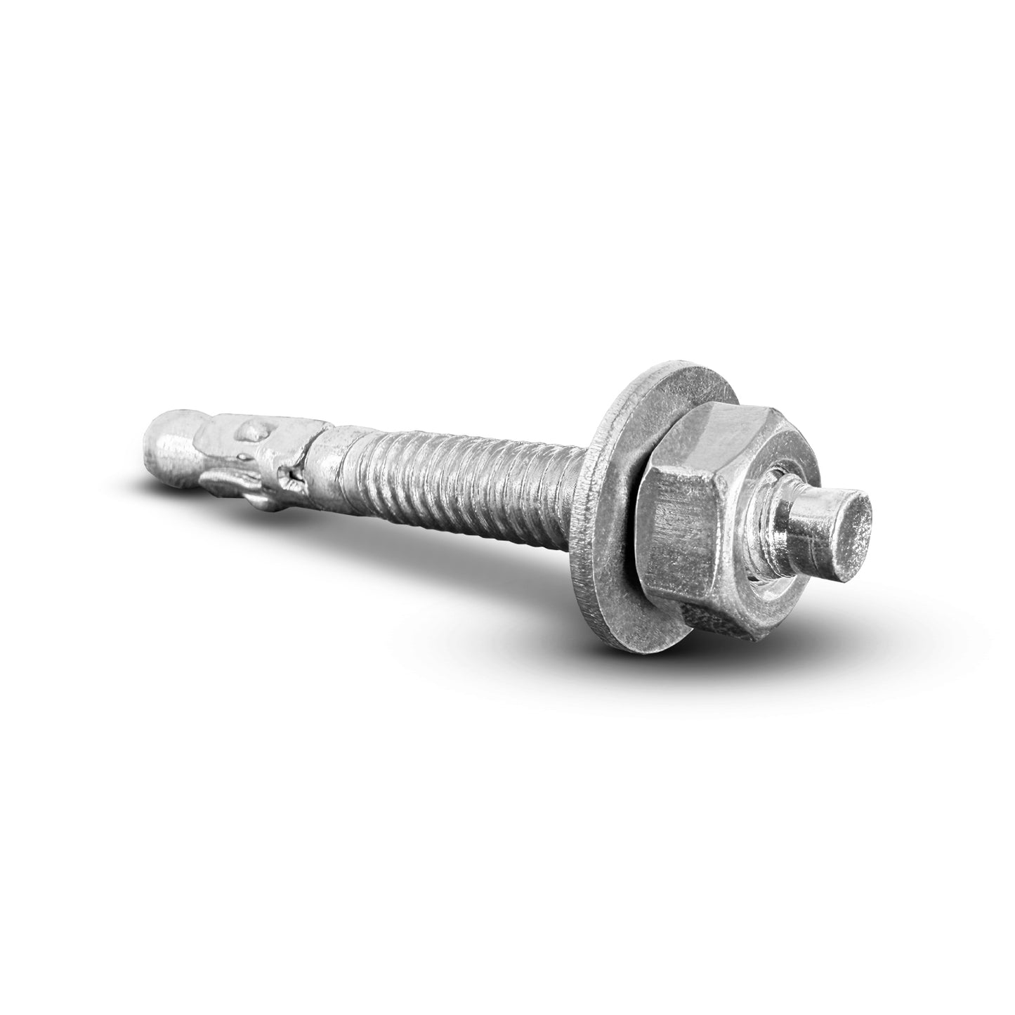 25-Pack 1/4 X 2-1/4-Inch Zinc Wedge Concrete Anchor Bolts