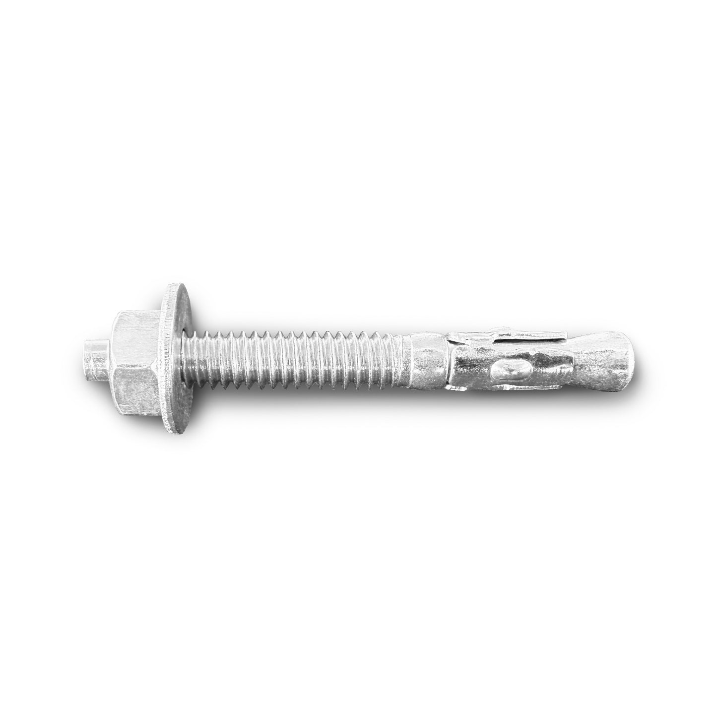 25-Pack 1/4 X 2-1/4-Inch Zinc Wedge Concrete Anchor Bolts