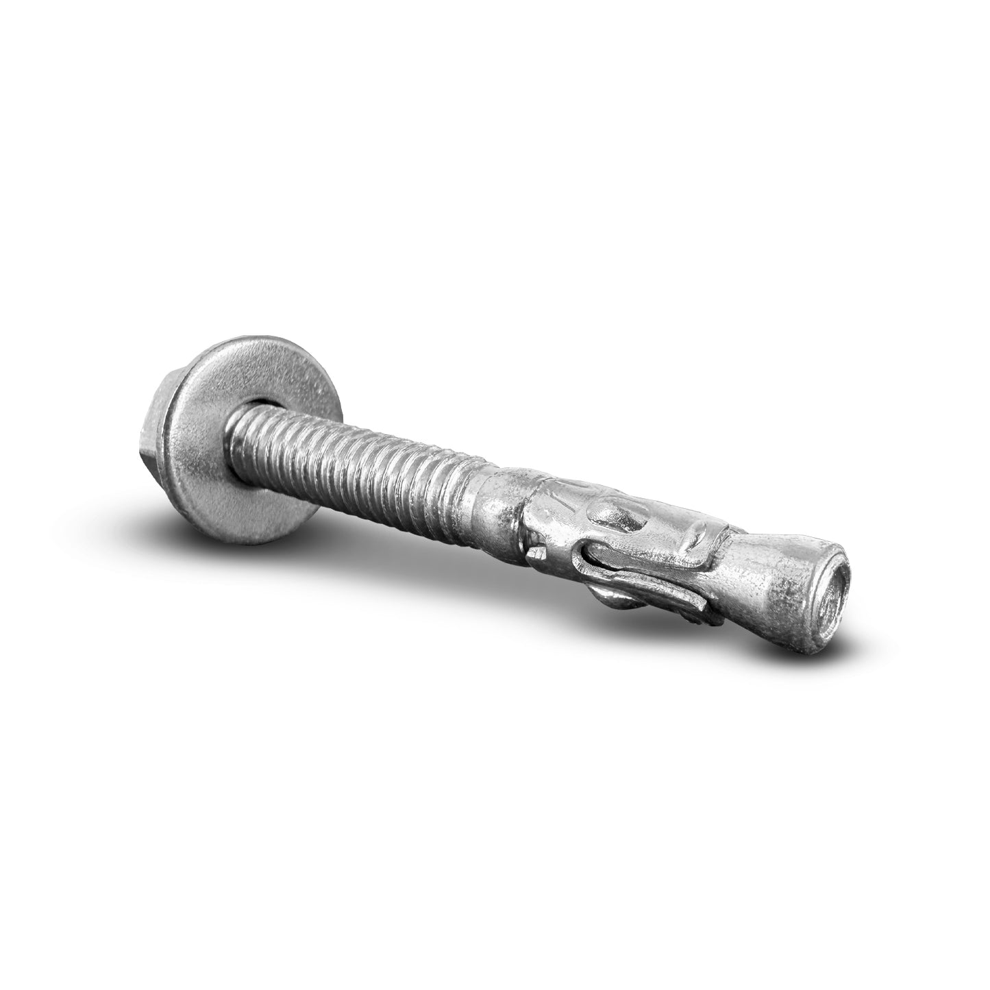 25-Pack 1/4 X 2-1/4-Inch Zinc Wedge Concrete Anchor Bolts