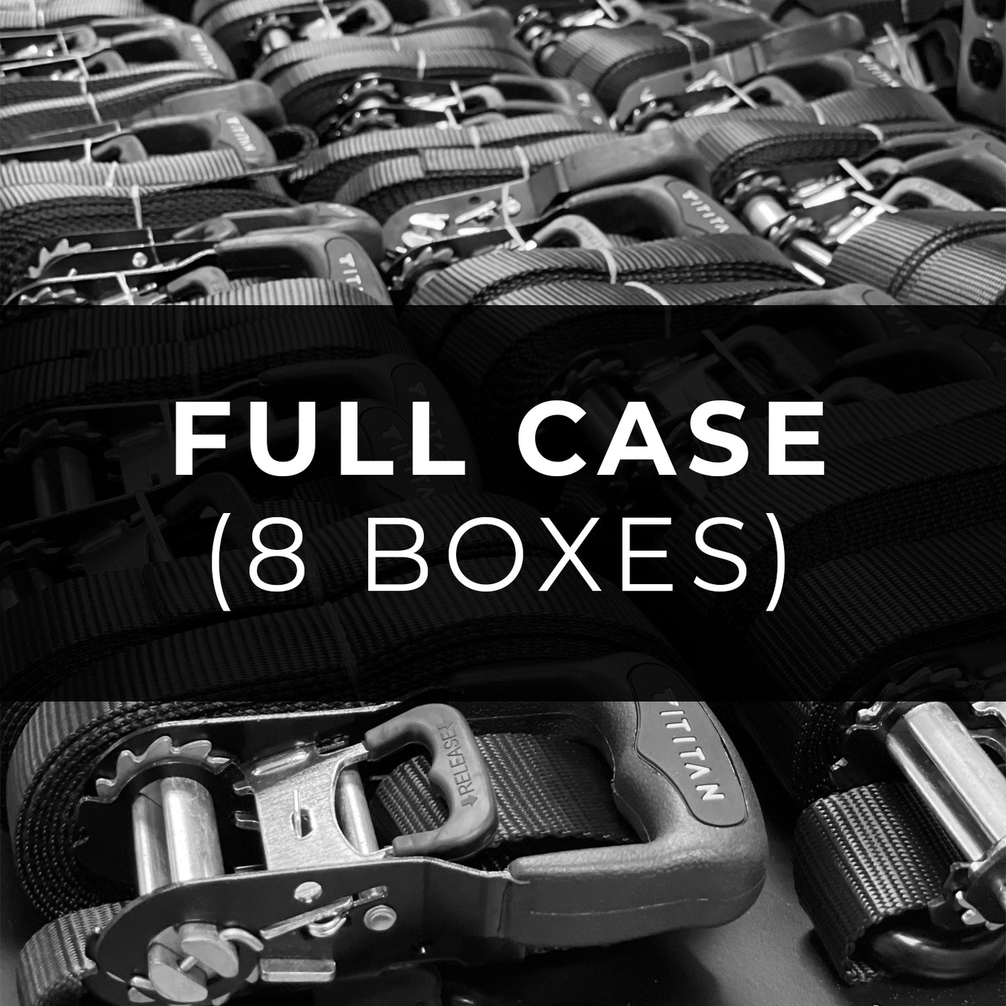 16-Pack Heavy-Duty 1.5-in x 15-ft Ratchet Tie Down Straps with S-Hooks (Case)