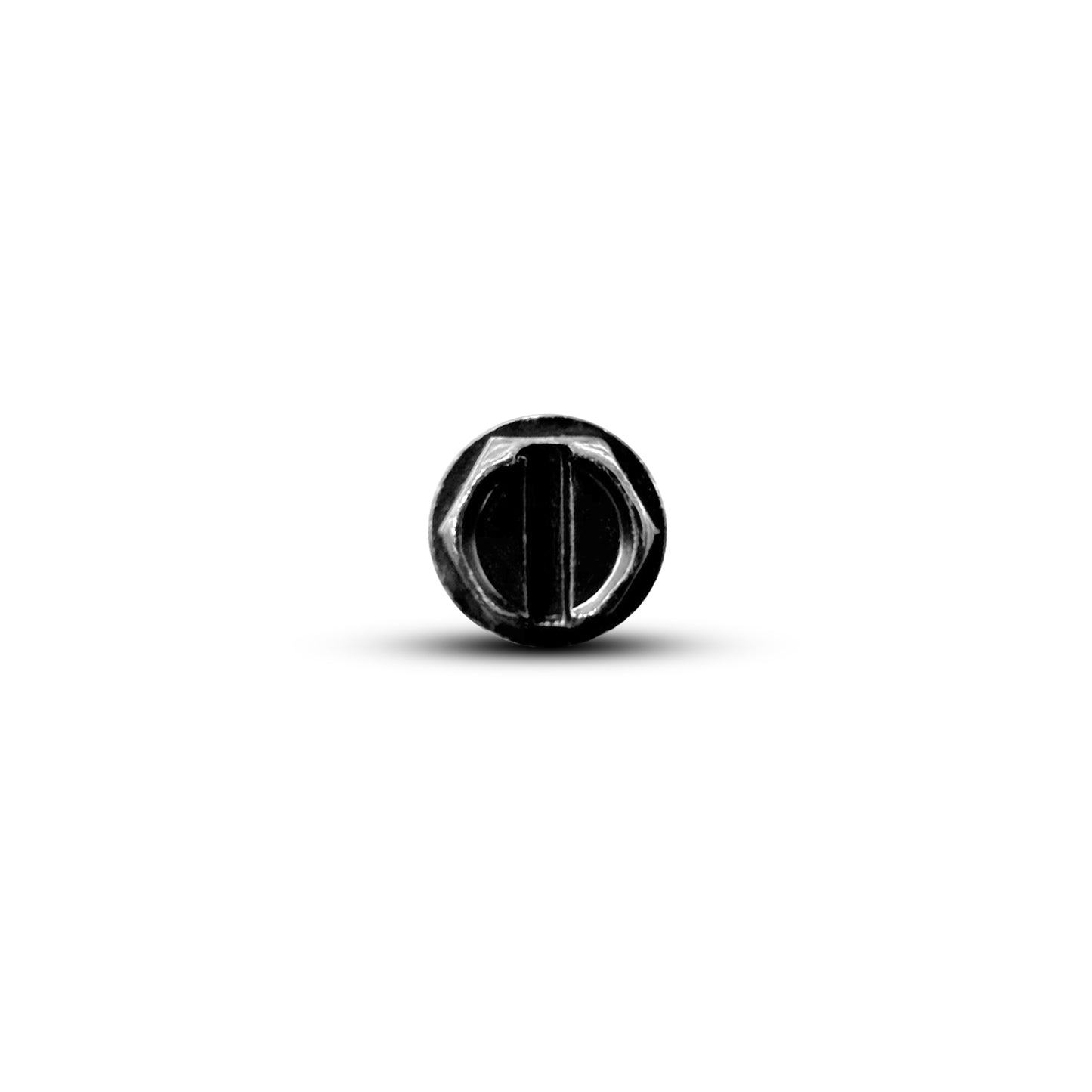1/4-in. x 1-1/4-in. Black Ruspert Hex-Head Concrete Screw Anchors