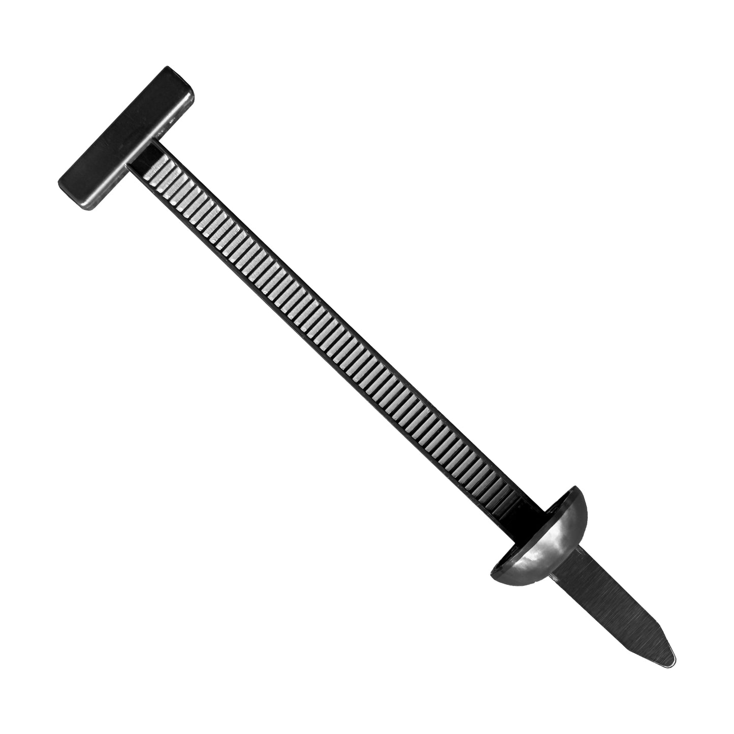 250-Pack Universal Black Button-Head Zip Ties | Automotive Clips and Fasteners Alternative