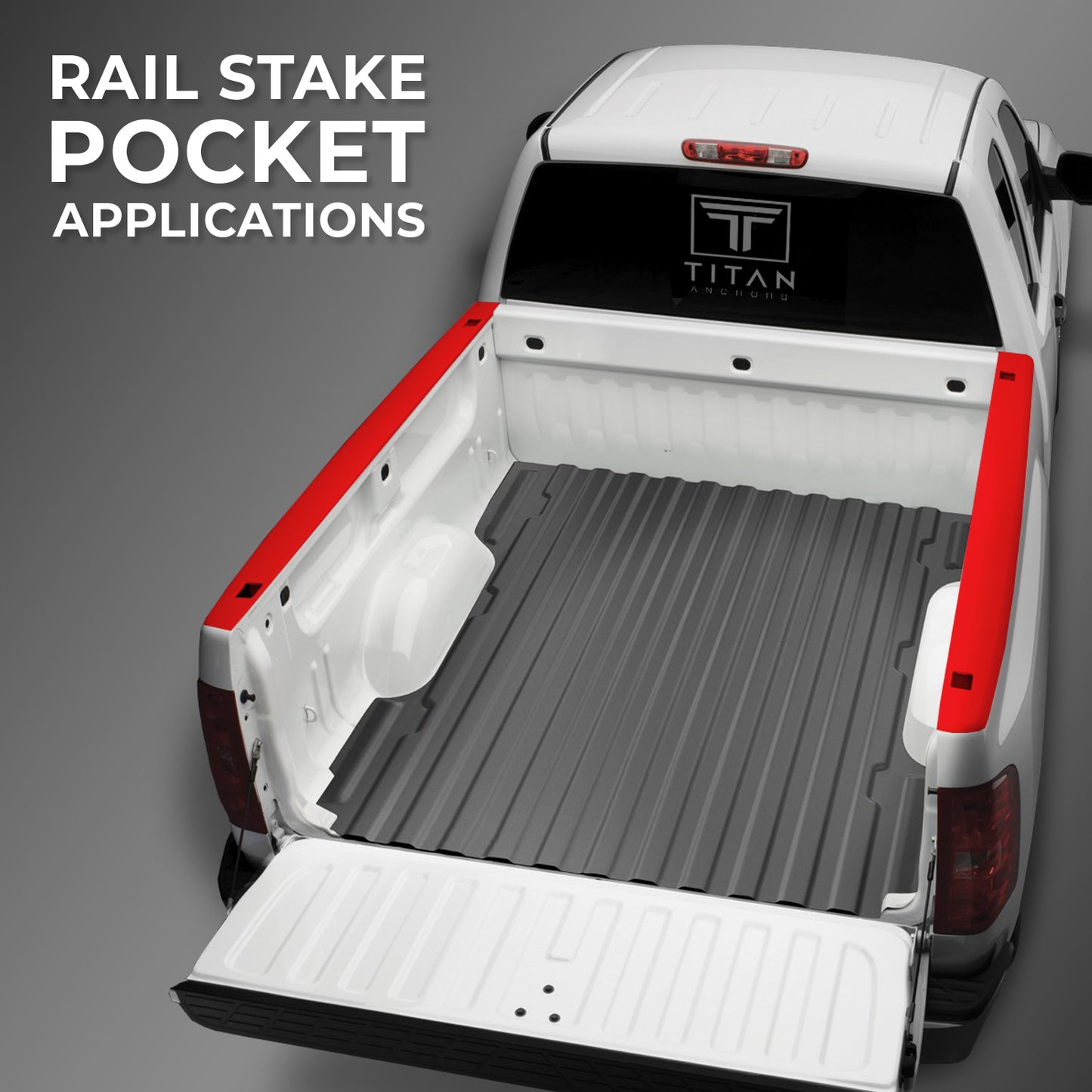 2017-2026 Ford F350 Super Duty Retractable Truck Bed Tie Down Anchors