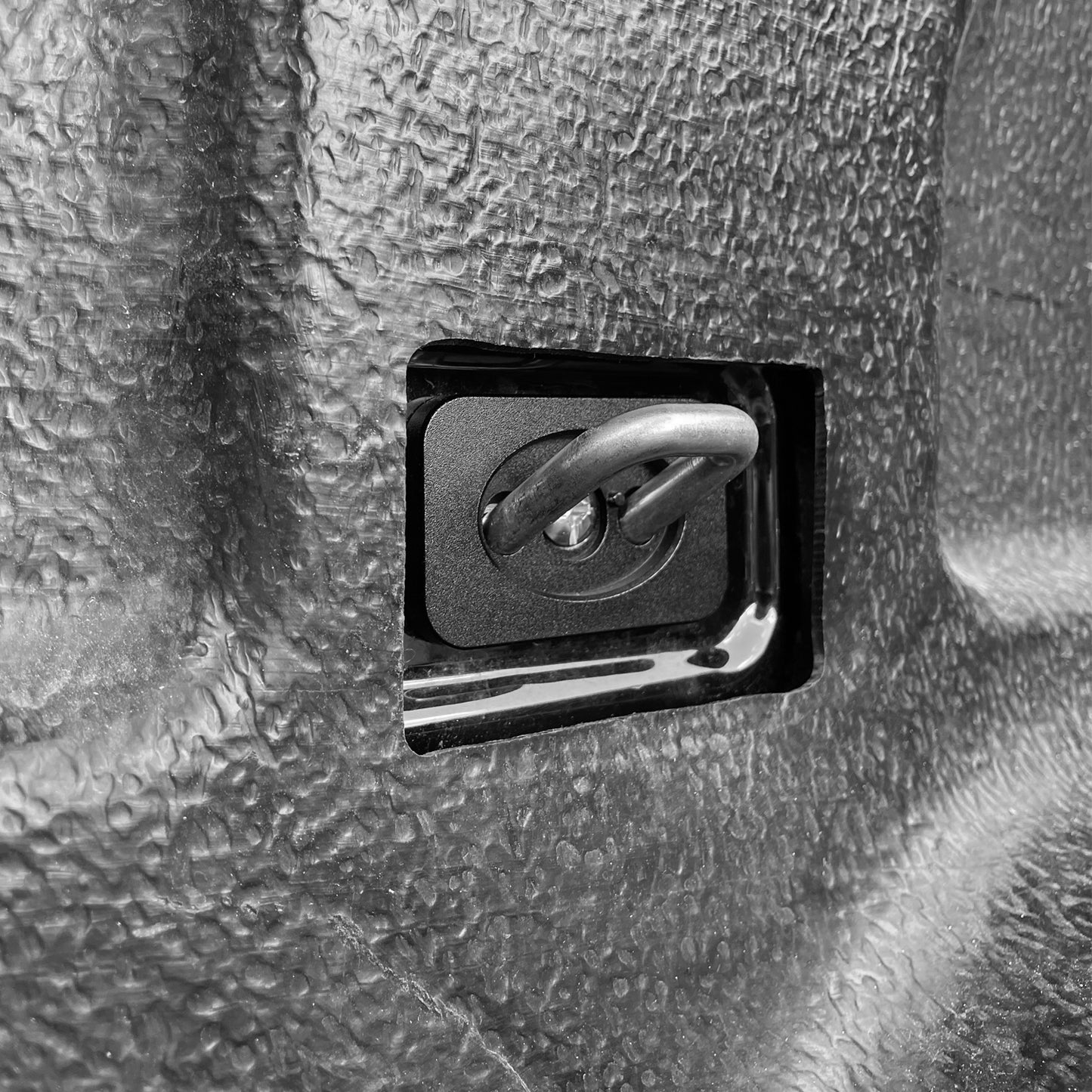 titan anchor chevy silverado 1500 bed wall retractable truck bed tie down anchor installed