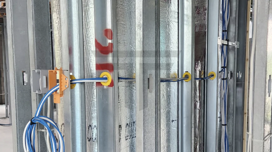 Snap-In Bushings (Grommets) for Metal Studs - Protect Your Wiring and Comply with Code