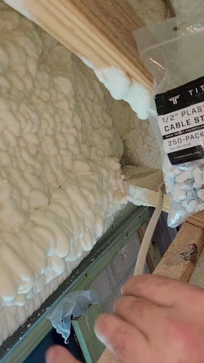 1/2" Insulated Plastic Cable Staples
