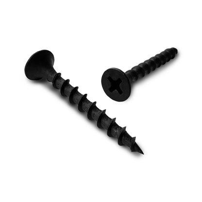 #6 x 1-1/4" Coarse Thread Black Drywall Screws