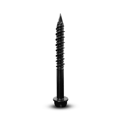 1/4-in. x 2-1/4-in. Black Ruspert Hex-Head Concrete Screw Anchors