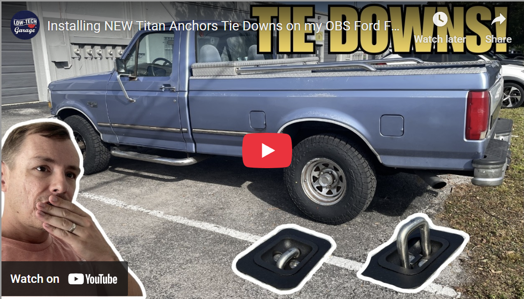 Load video: obs ford stake pocket modification