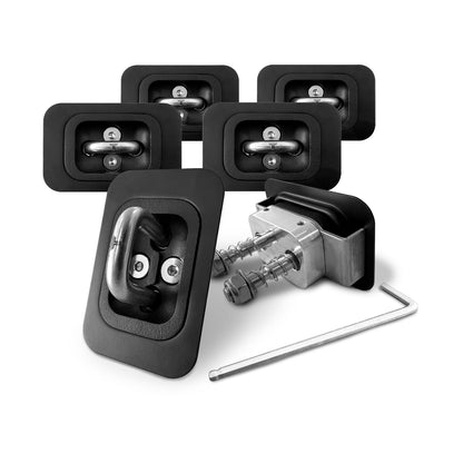 2009-2026 RAM 2500 Ultra-Premium STEALTH Retractable Truck Bed Tie Down Anchors