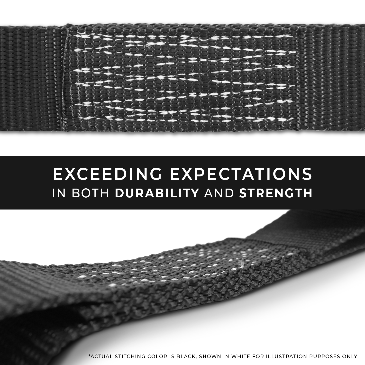 HEAVY DUTY RATCHET STRAP WEBBING AND HIGH STRENGTH STITCHING